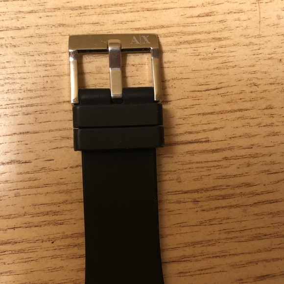 Black & Silver Armani Exchange Watch - Picture 3 of 3